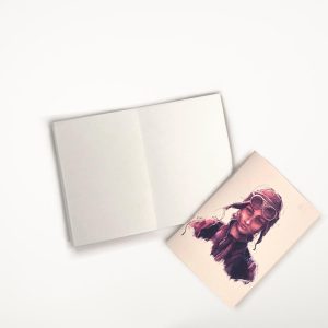 Cuadernito de papel reciclado Aviadora