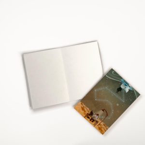 Cuadernito de papel reciclado Conexión