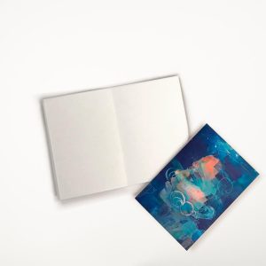 Cuadernito de papel reciclado Naru al Viento